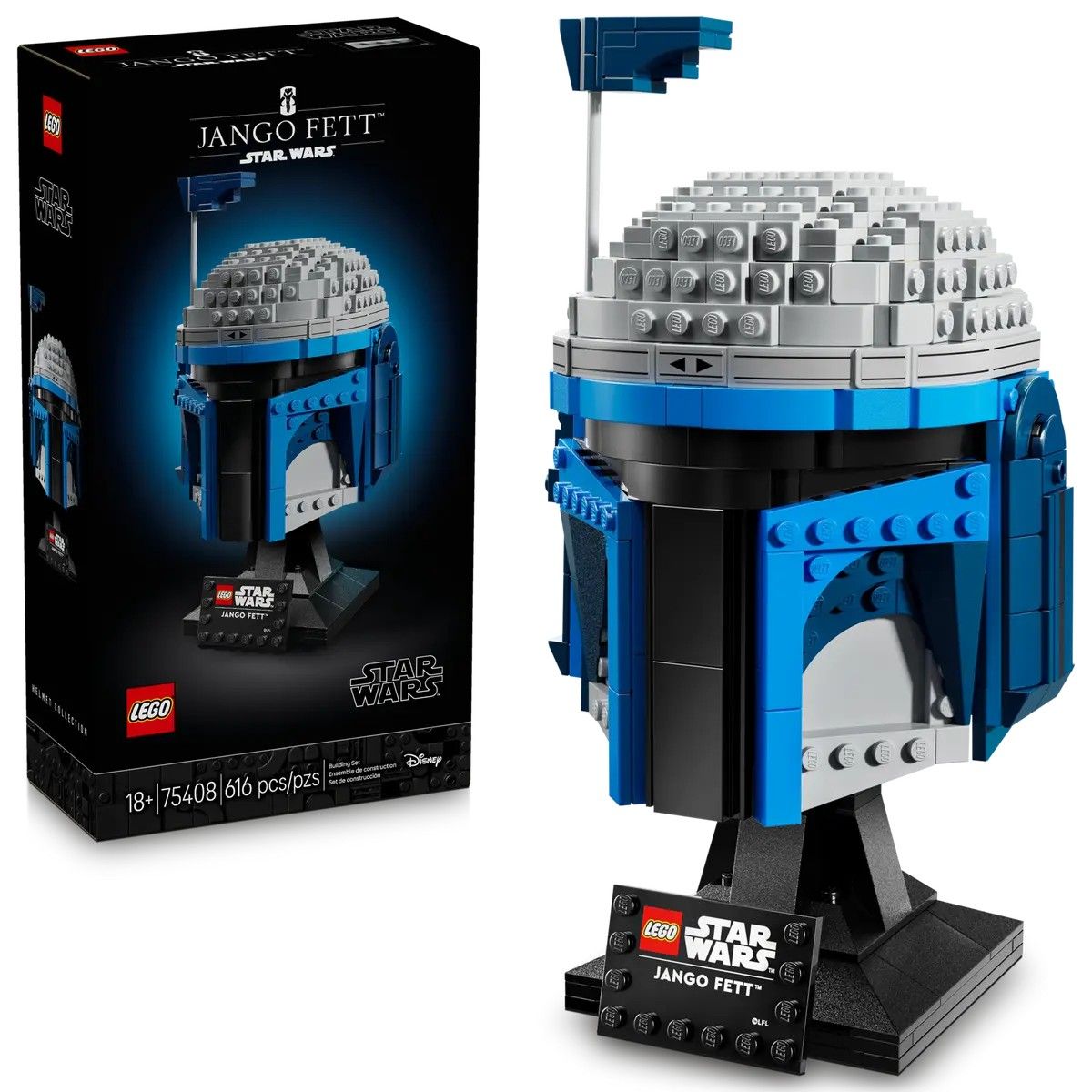 Jango Fett Helmet LEGO Star Wars 75408