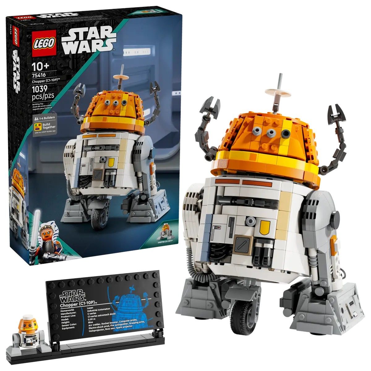Chopper (C1-10P) Astromech Droid LEGO Star Wars 75416