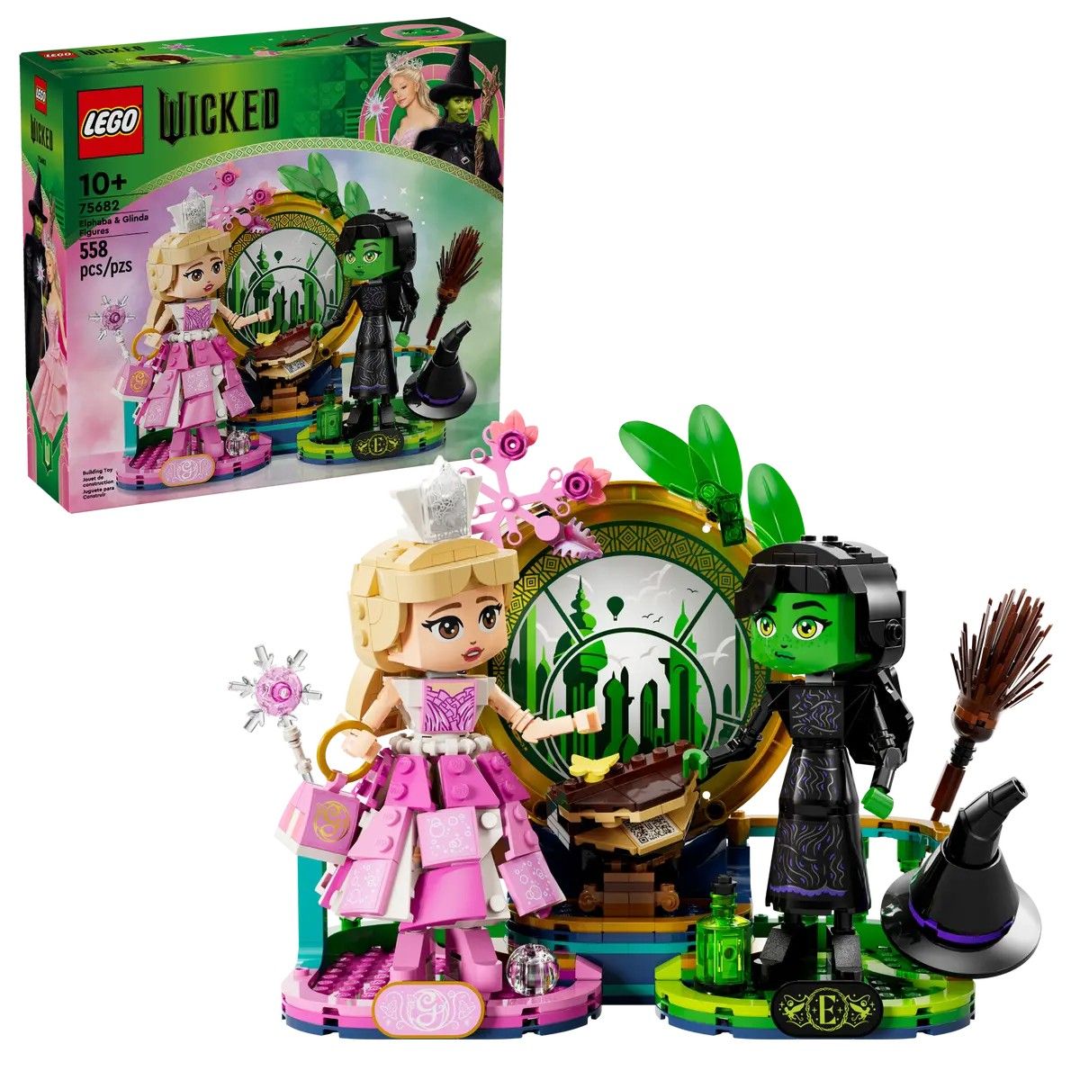 Elphaba & Glinda Figures LEGO Wicked 75682