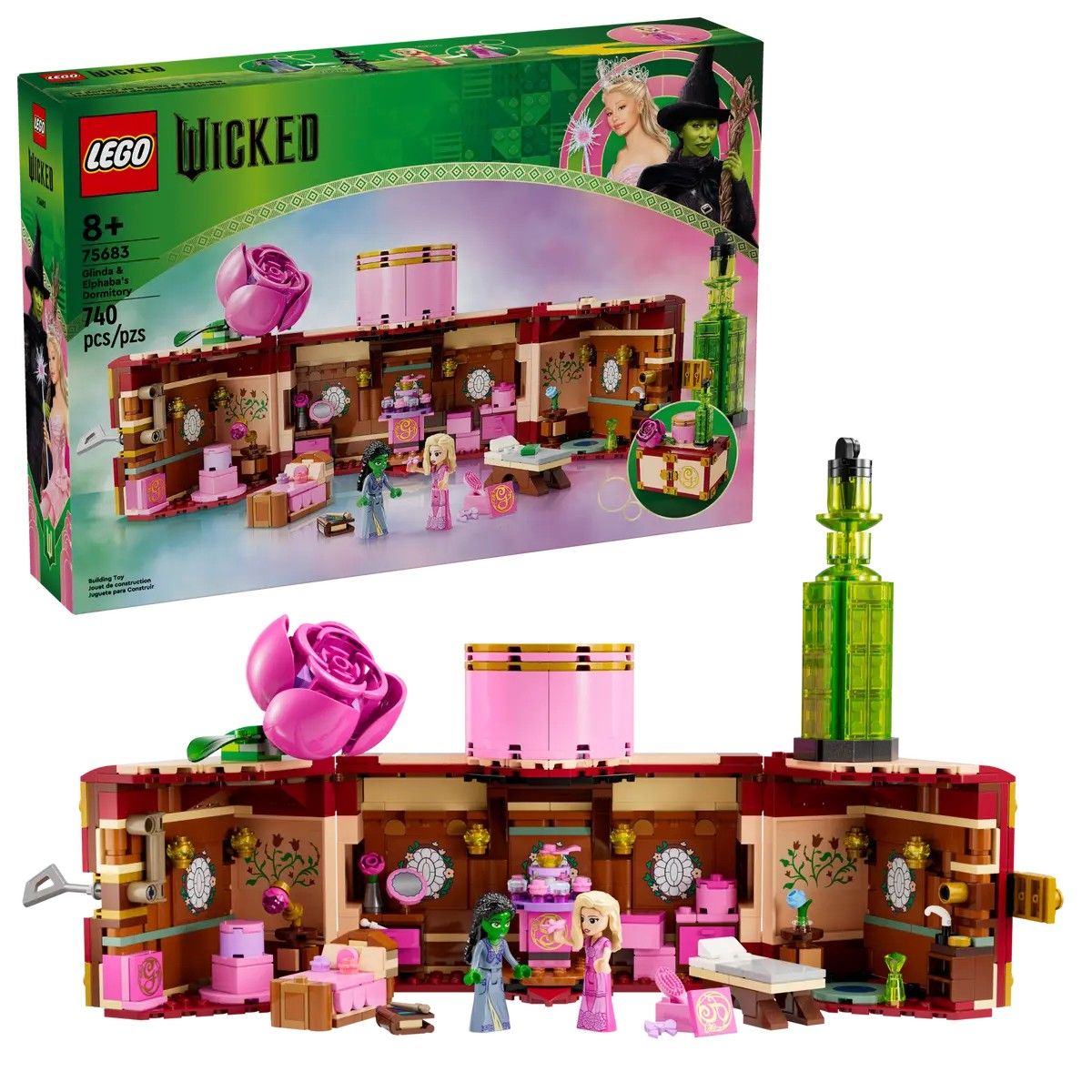 Glinda & Elphaba's Dormitory LEGO Wicked 75683