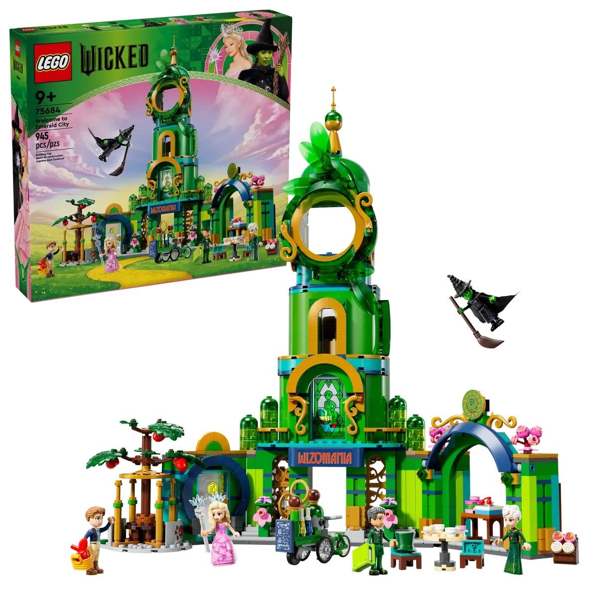 Welcome to Emerald City LEGO Wicked 75684