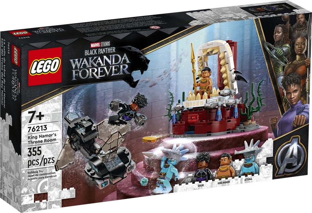 King Namor's Throne Room LEGO Marvel 76213