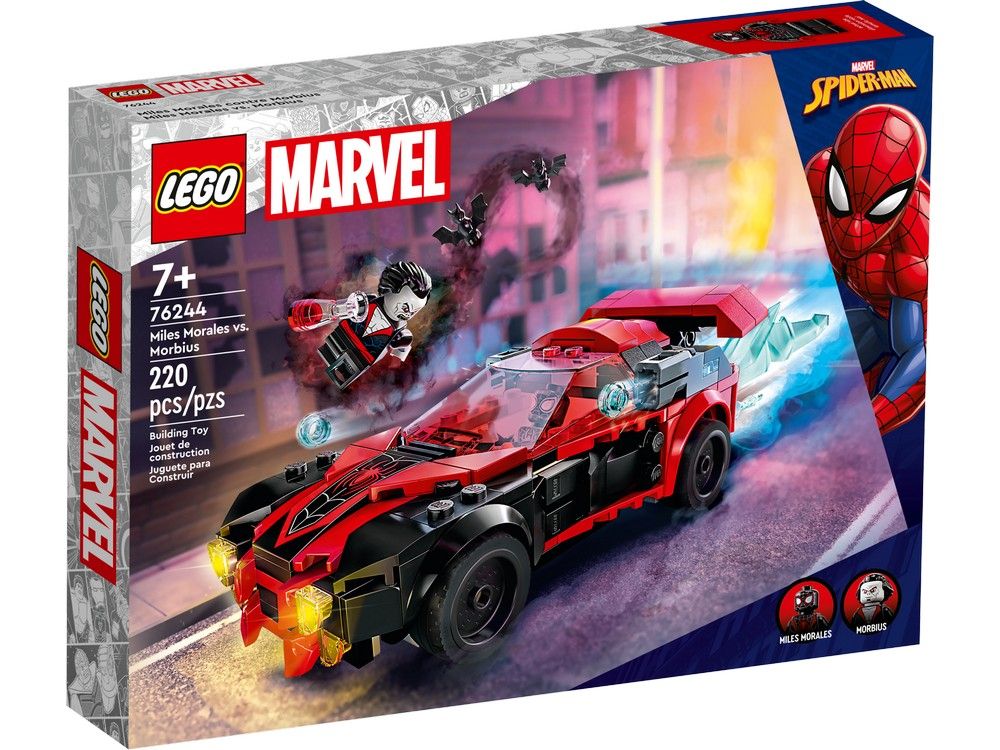 Miles Morales vs. Morbius LEGO Marvel 76244