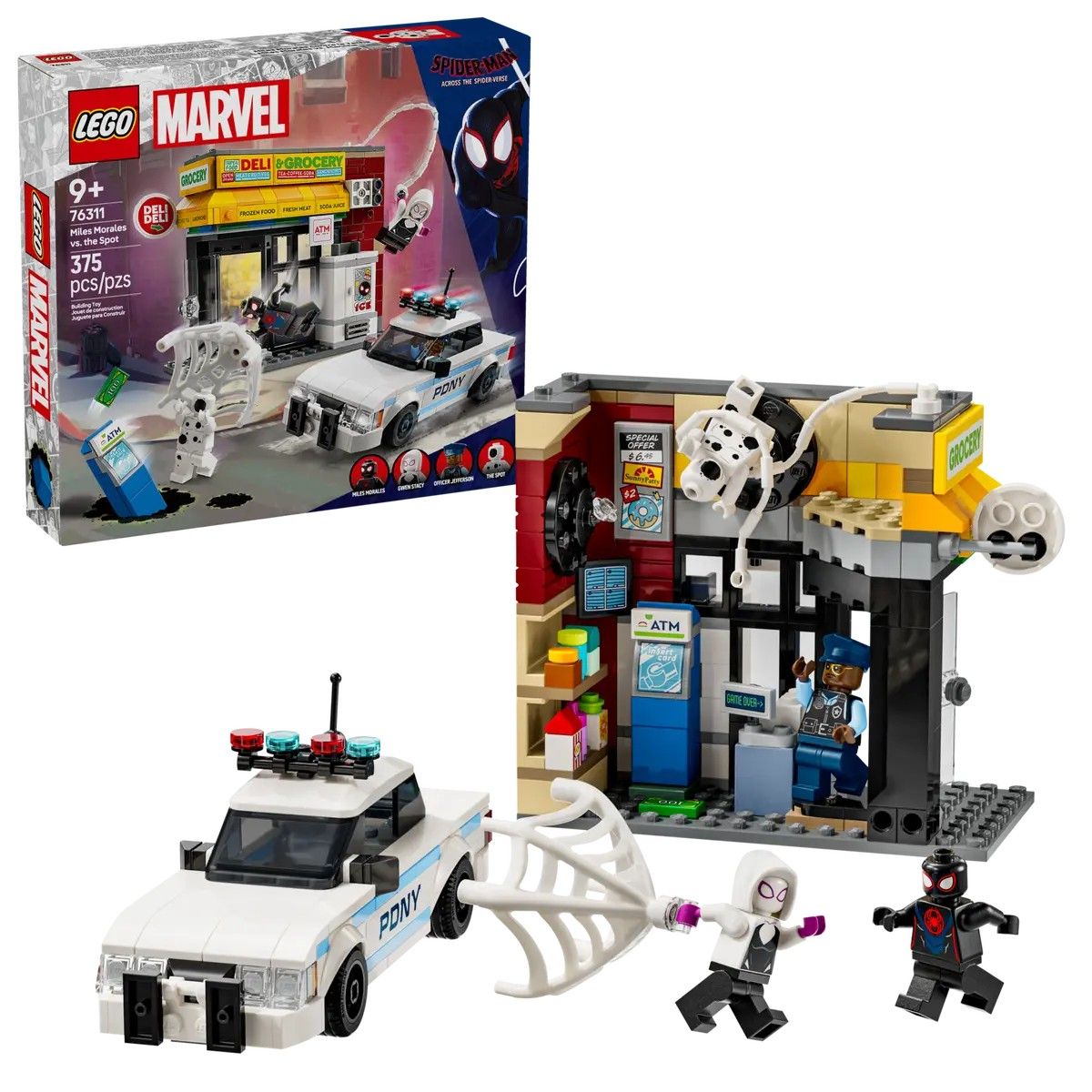 Spider-Verse: Miles Morales vs. the Spot LEGO Marvel 76311
