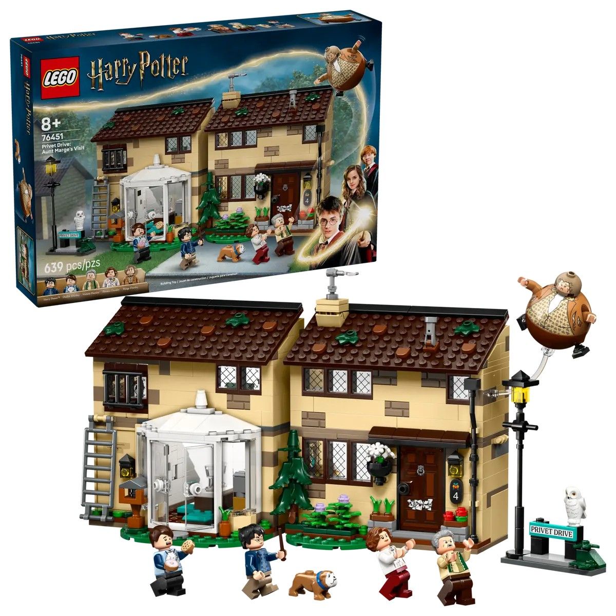 Privet Drive: Aunt Marge's Visit LEGO Harry Potter 76451