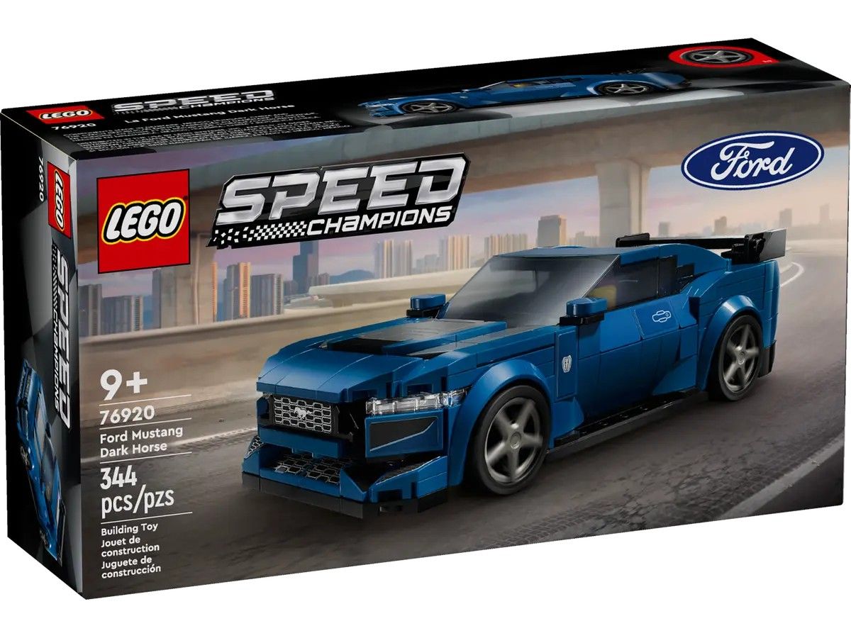 Ford Mustang Dark Horse Sports Car LEGO Speed Champions 76920