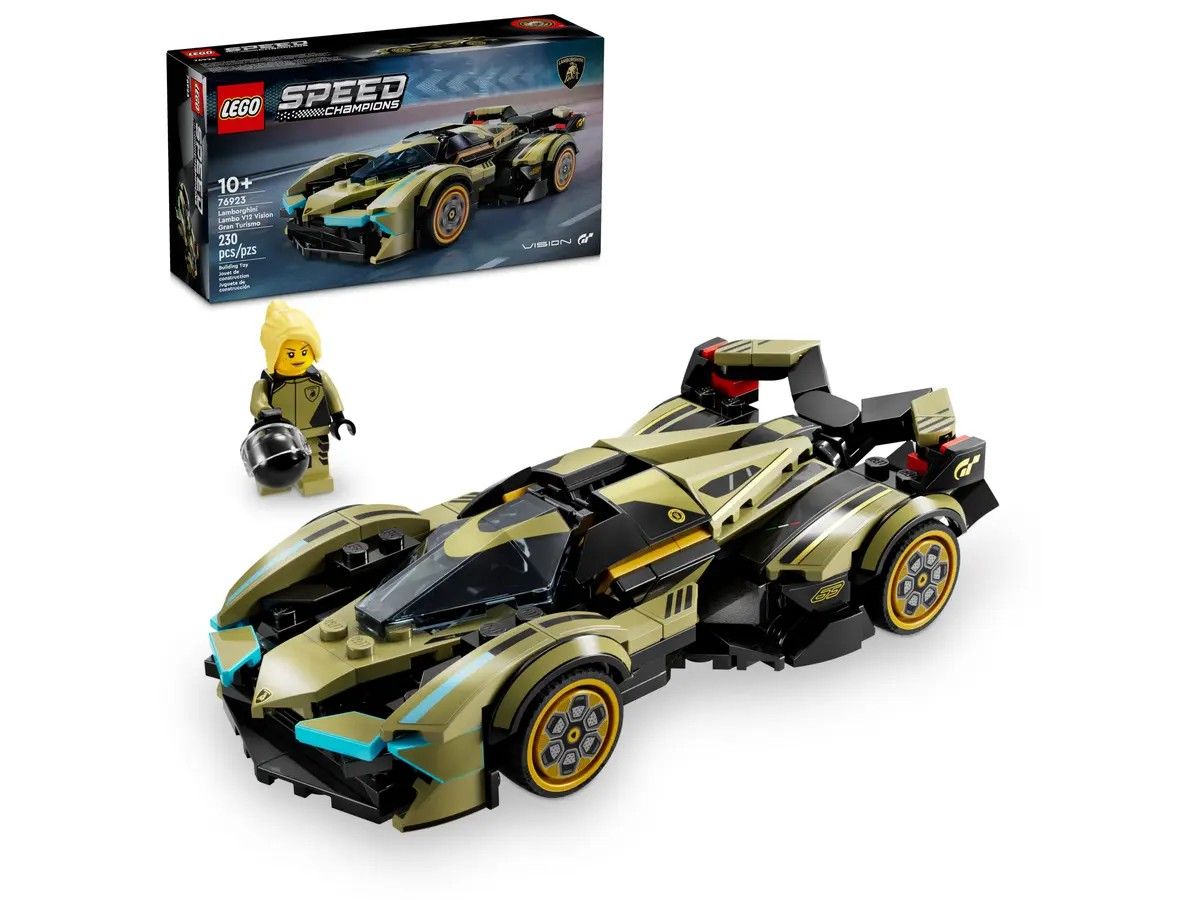 Lamborghini Lambo V12 Vision GT Super Car LEGO Speed Champions 76923