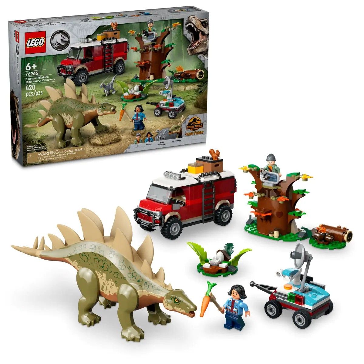 Dinosaur Missions: Stegosaurus Discovery LEGO Jurassic World 76965