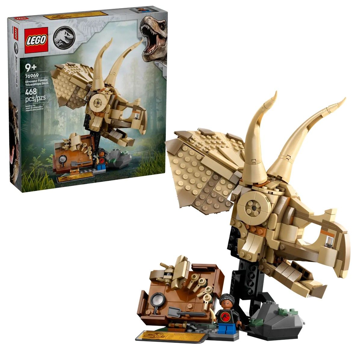 Dinosaur Fossils: Triceratops Skull LEGO Jurassic World 76969