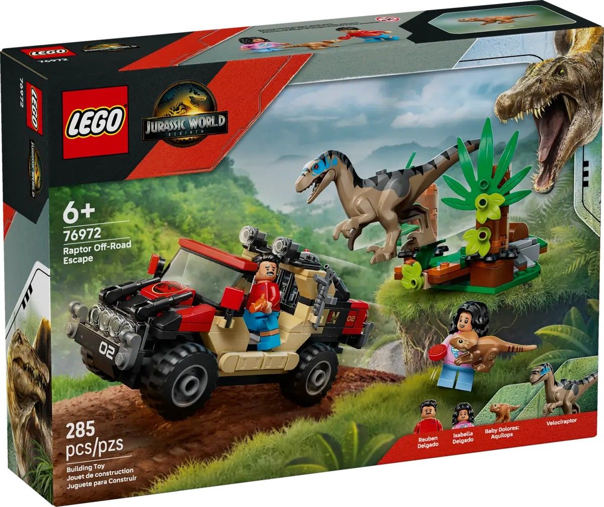 Raptor Off-Road Escape LEGO Jurassic World 76972