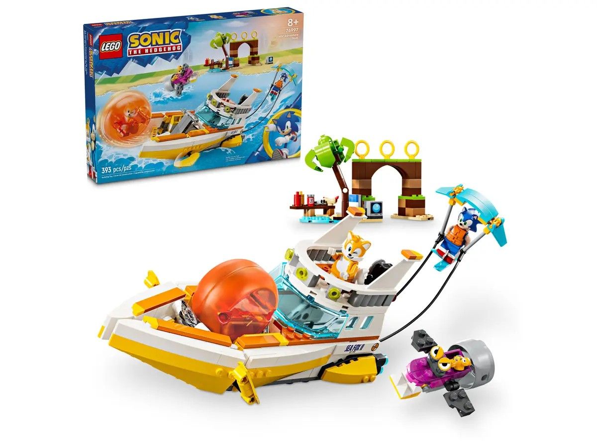 Tails' Adventure Boat LEGO Sonic the Hedgehog 76997