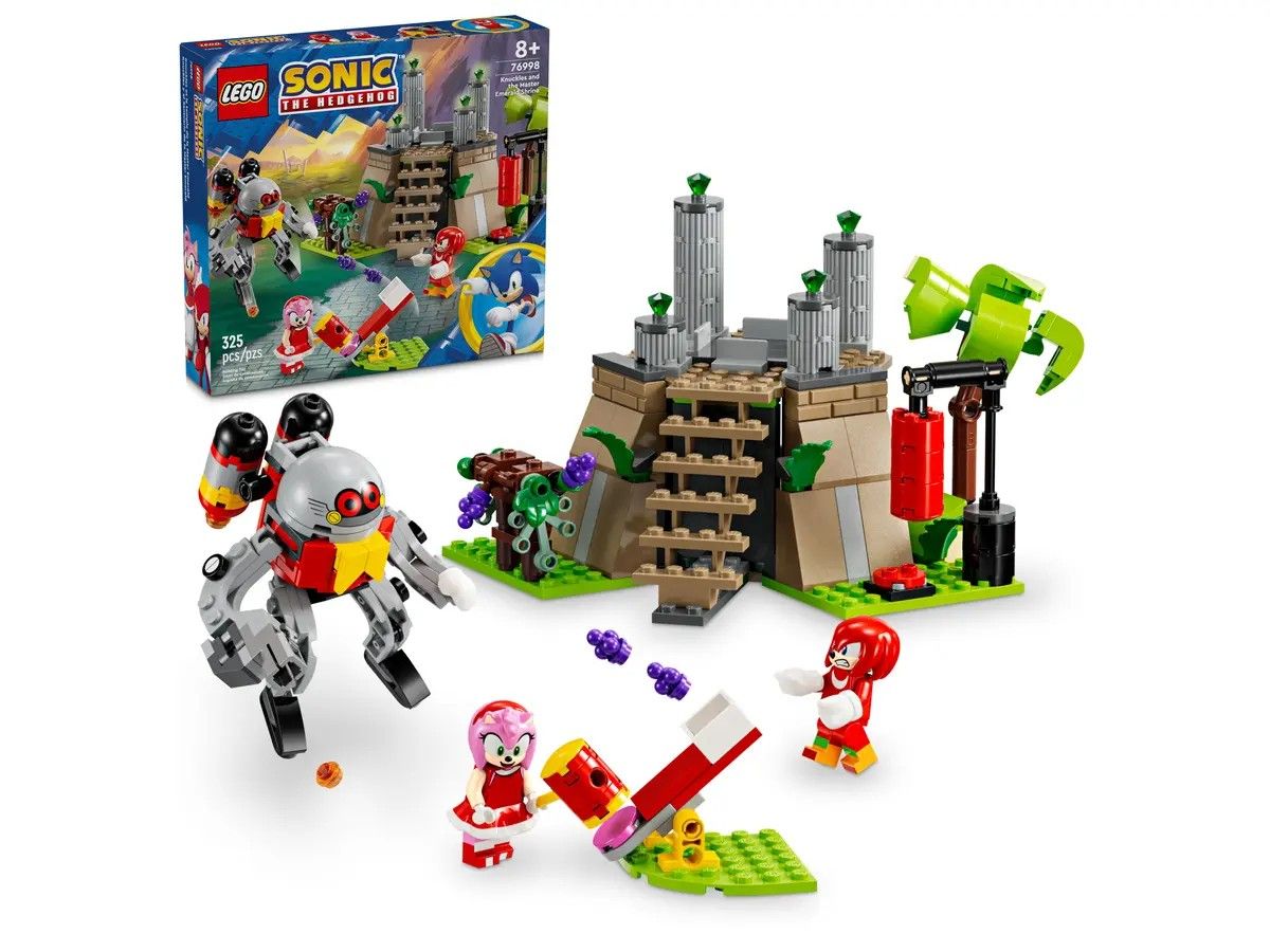 Knuckles and the Master Emerald Shrine LEGO Sonic the Hedgehog 76998