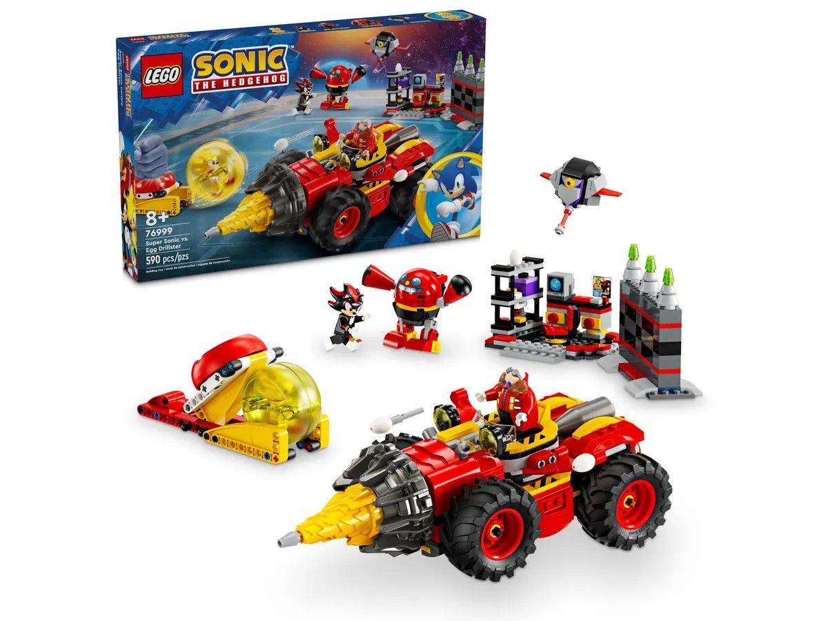 Super Sonic vs. Egg Drillster LEGO Sonic the Hedgehog 76999
