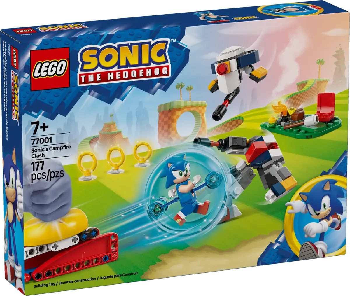 Sonic's Campfire Clash LEGO Sonic the Hedgehog 77001