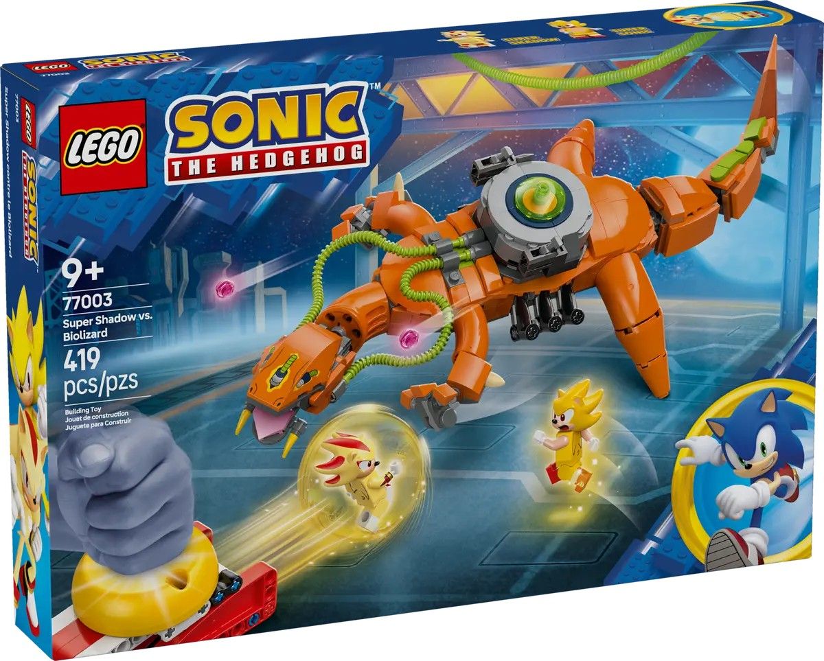 Super Shadow vs. Biolizard LEGO Sonic the Hedgehog 77003