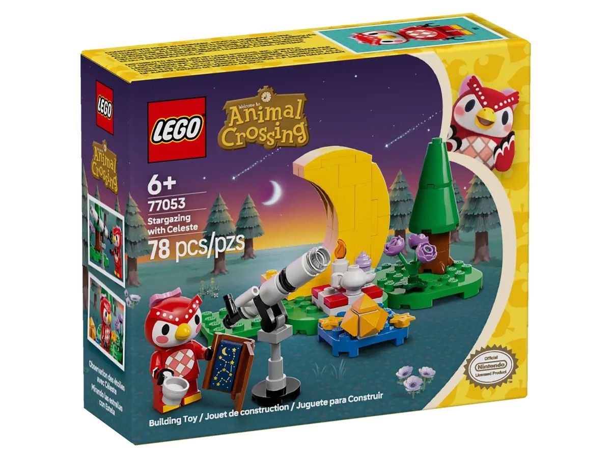 Stargazing with Celeste LEGO Animal Crossing 77053