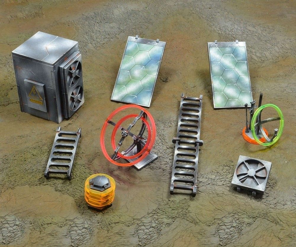 Infinity Rooftop Scenery Set