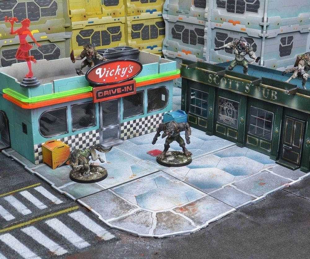 Neon City Ariadna B - 2 Big Buildings Pack