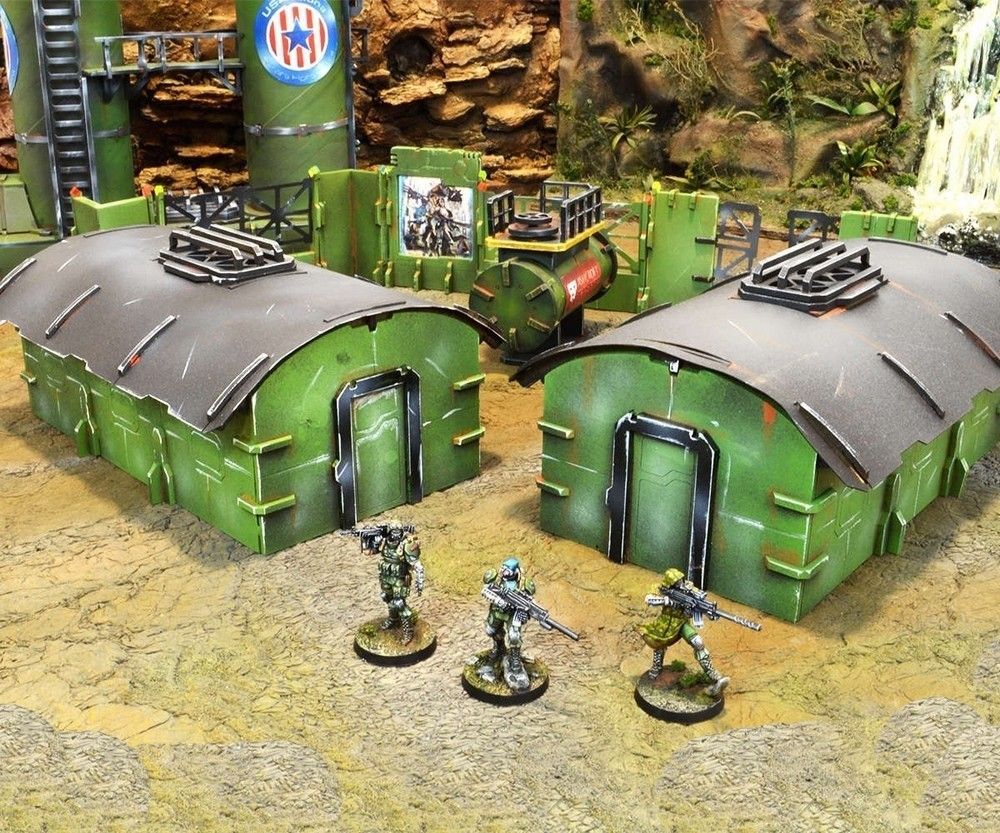 USAriadna Barracks - 2 Buildings Set