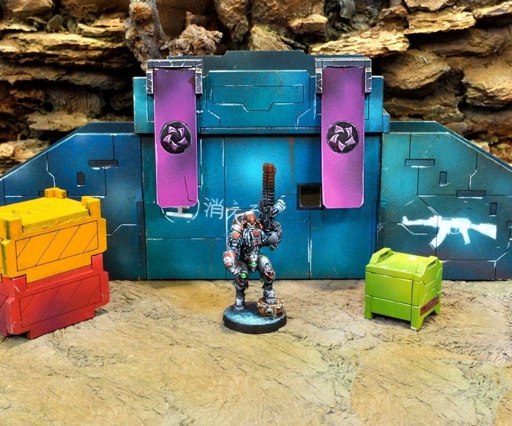 Infinity Conquest Flags - PanOceania