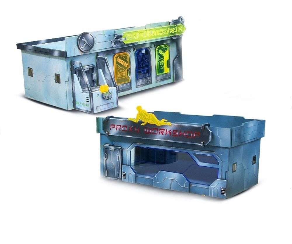 Neon City PanOceania B - 2 Big Buildings Pack
