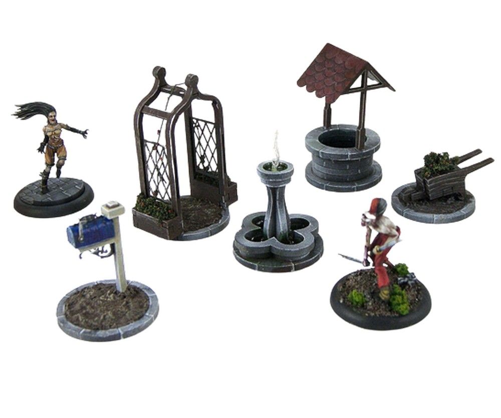 Malifaux Dollhouse Objective Markers