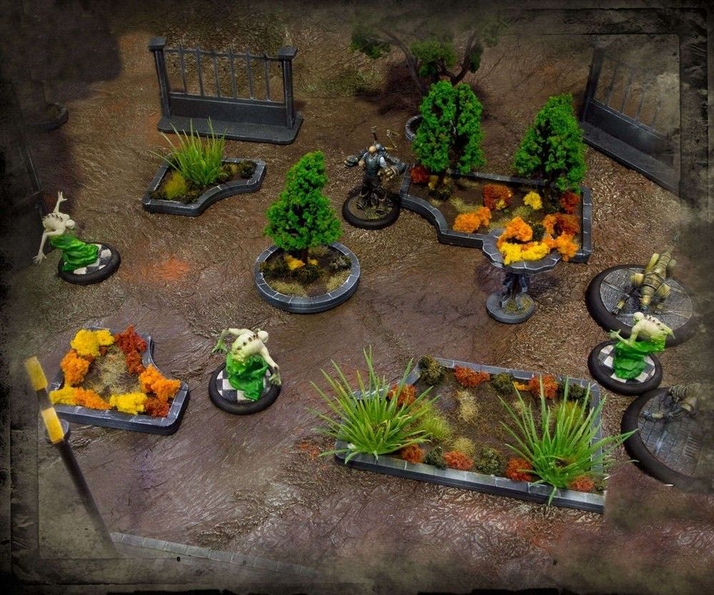 Malifaux Curmudgeon Square Parterre