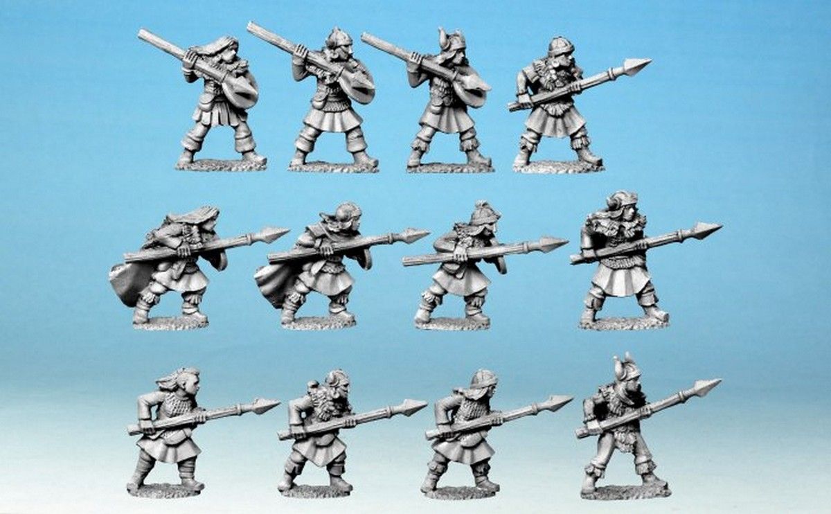 Shieldmaidens with Spears