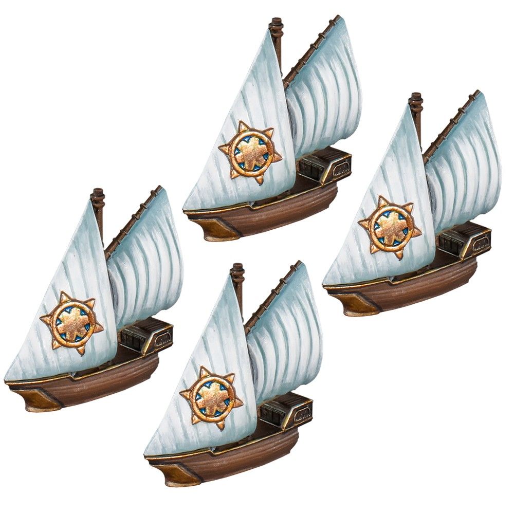 Kings of War Armada: Basilean Sloop Squadrons