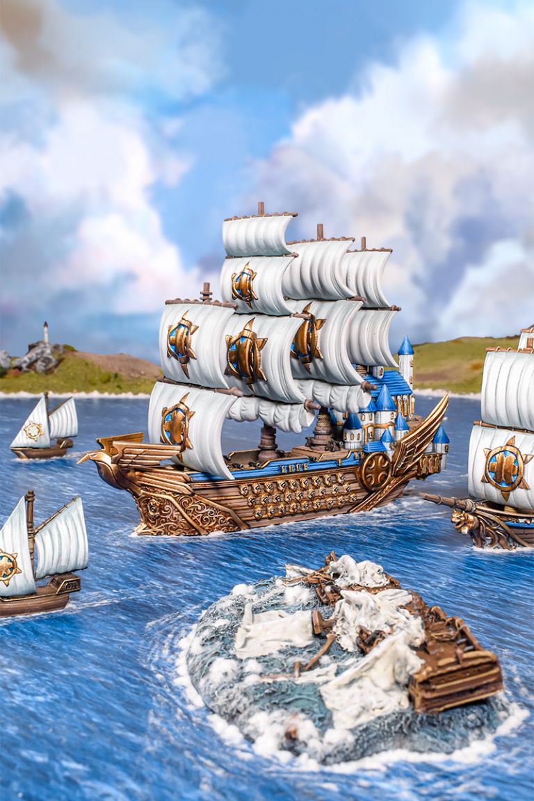 Kings of War Armada: Basilean Dictator