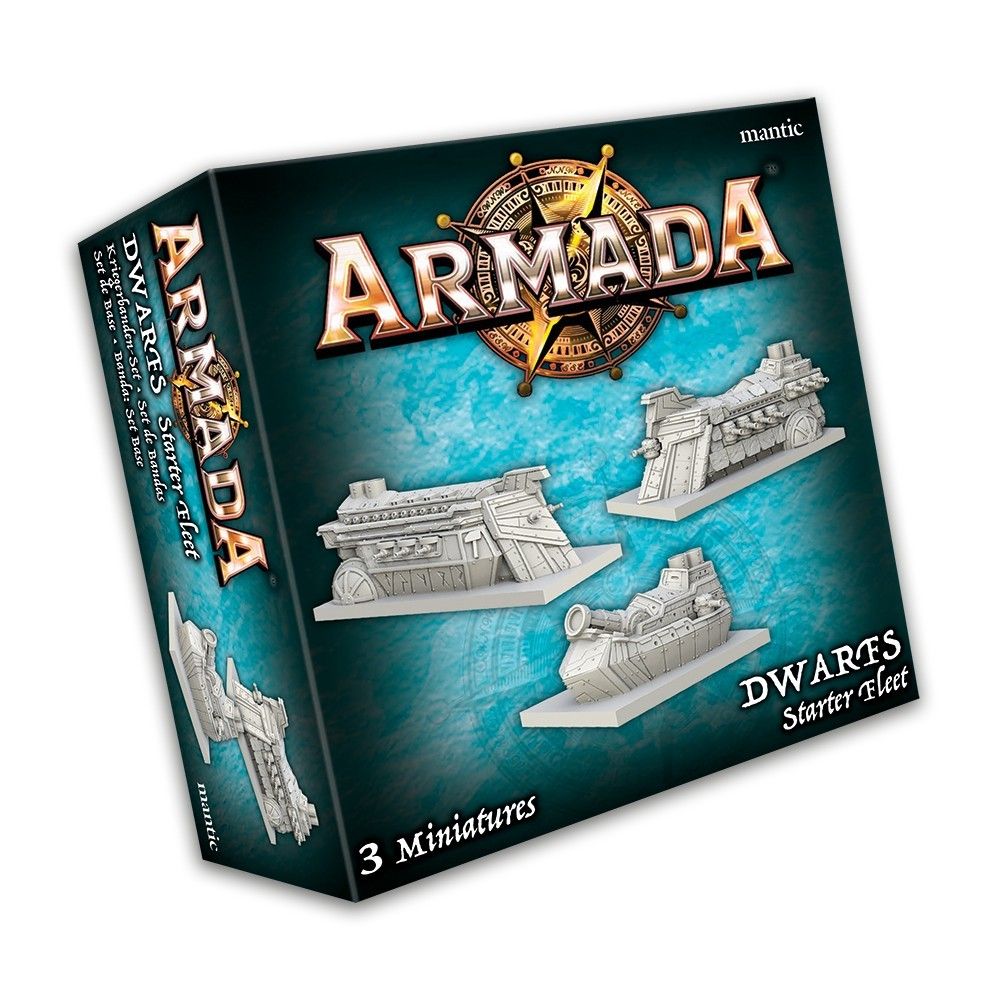 Kings of War Armada: Dwarf Starter Fleet