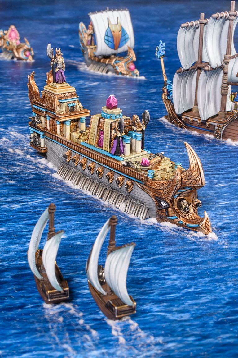 Kings of War Armada: Empire of Dust Monolith