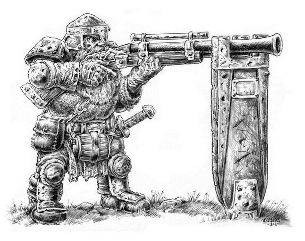 Kings of War: Dwarf Sharpshooters