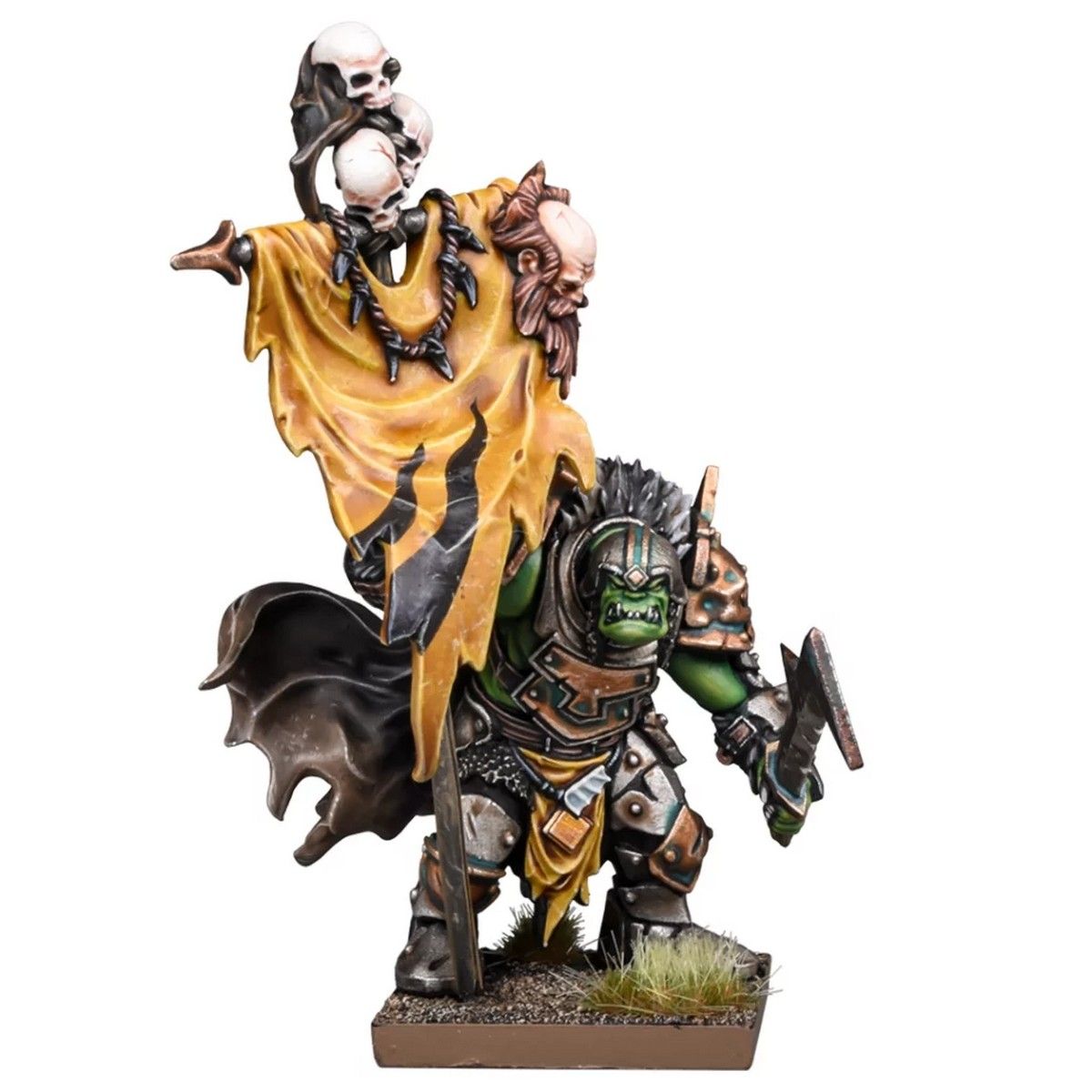 Kings of War: Orc Krudger / Orc Flagger