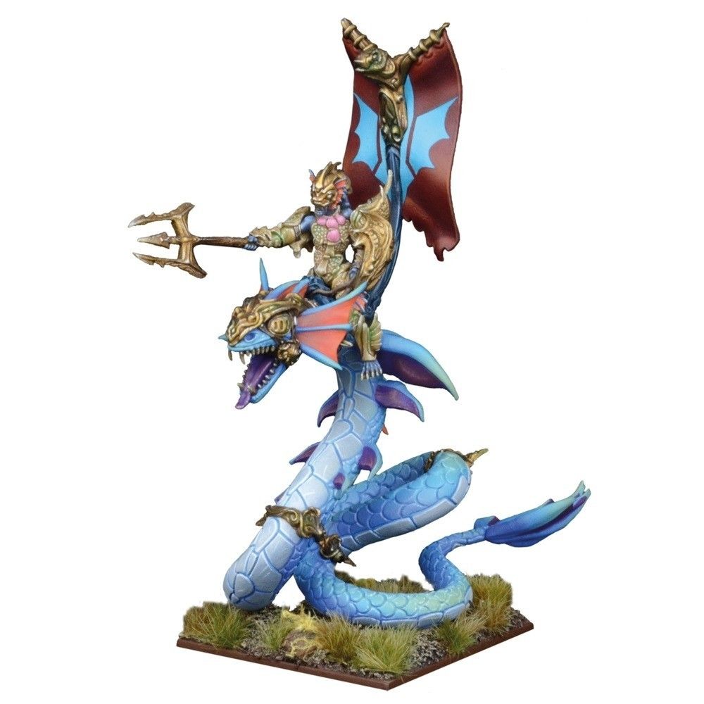 Kings of War: Trident Realm Naiad Wyrmrider Centurion
