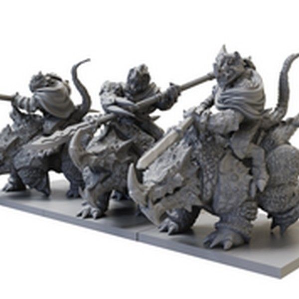 Kings of War: Rhinosaur Cavalry Regiment