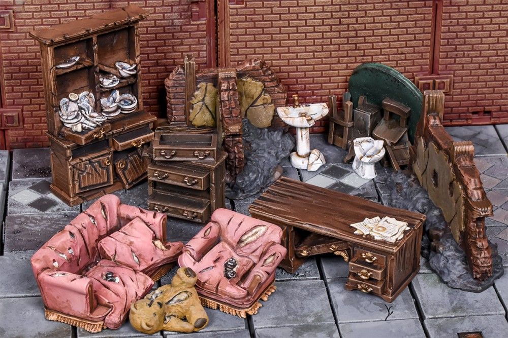 Terrain Crate: Battle-Damaged House