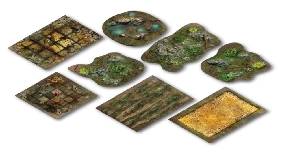 Terrain Crate: Fantasy Gaming Templates