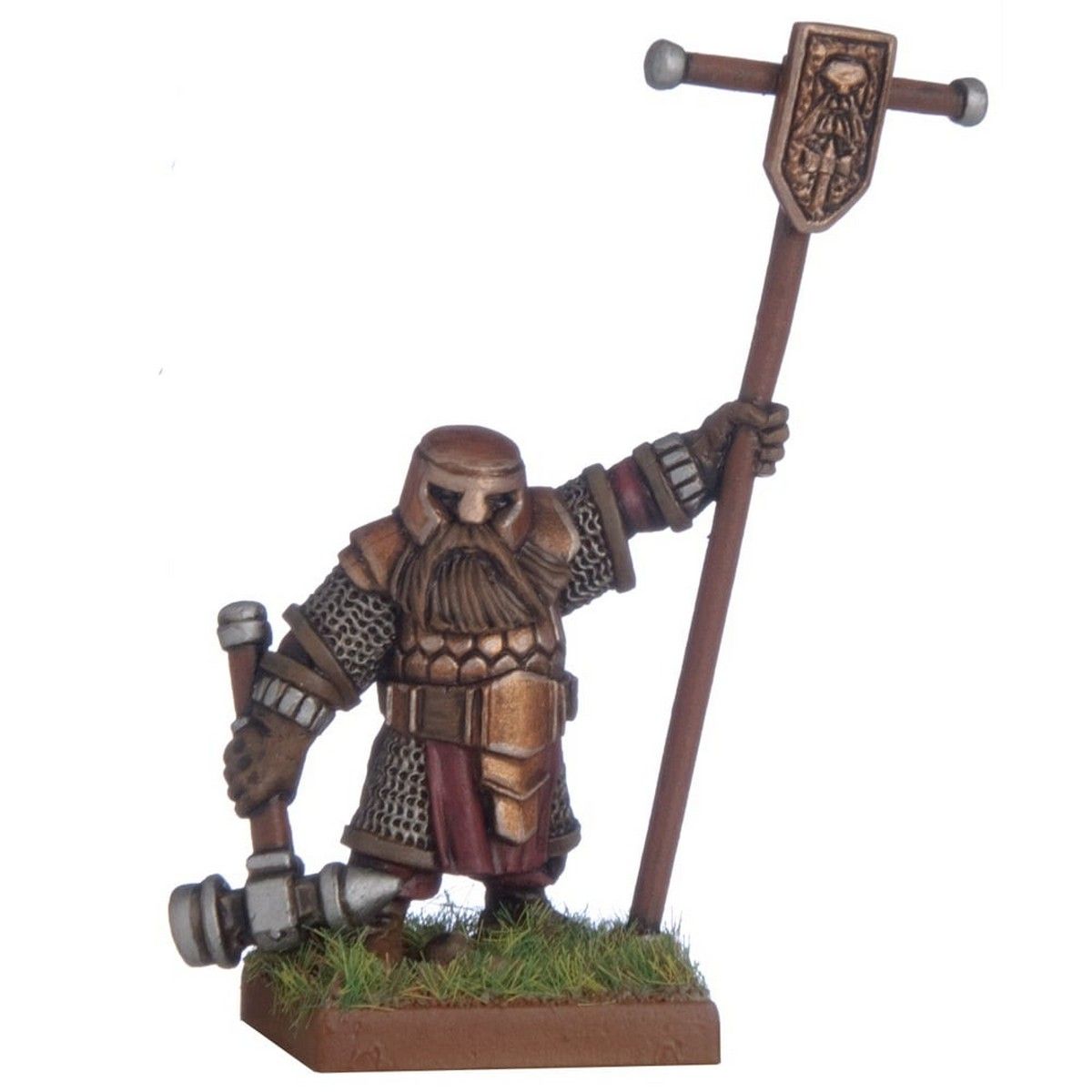 Kings of War: Dwarf Army Standard Bearer
