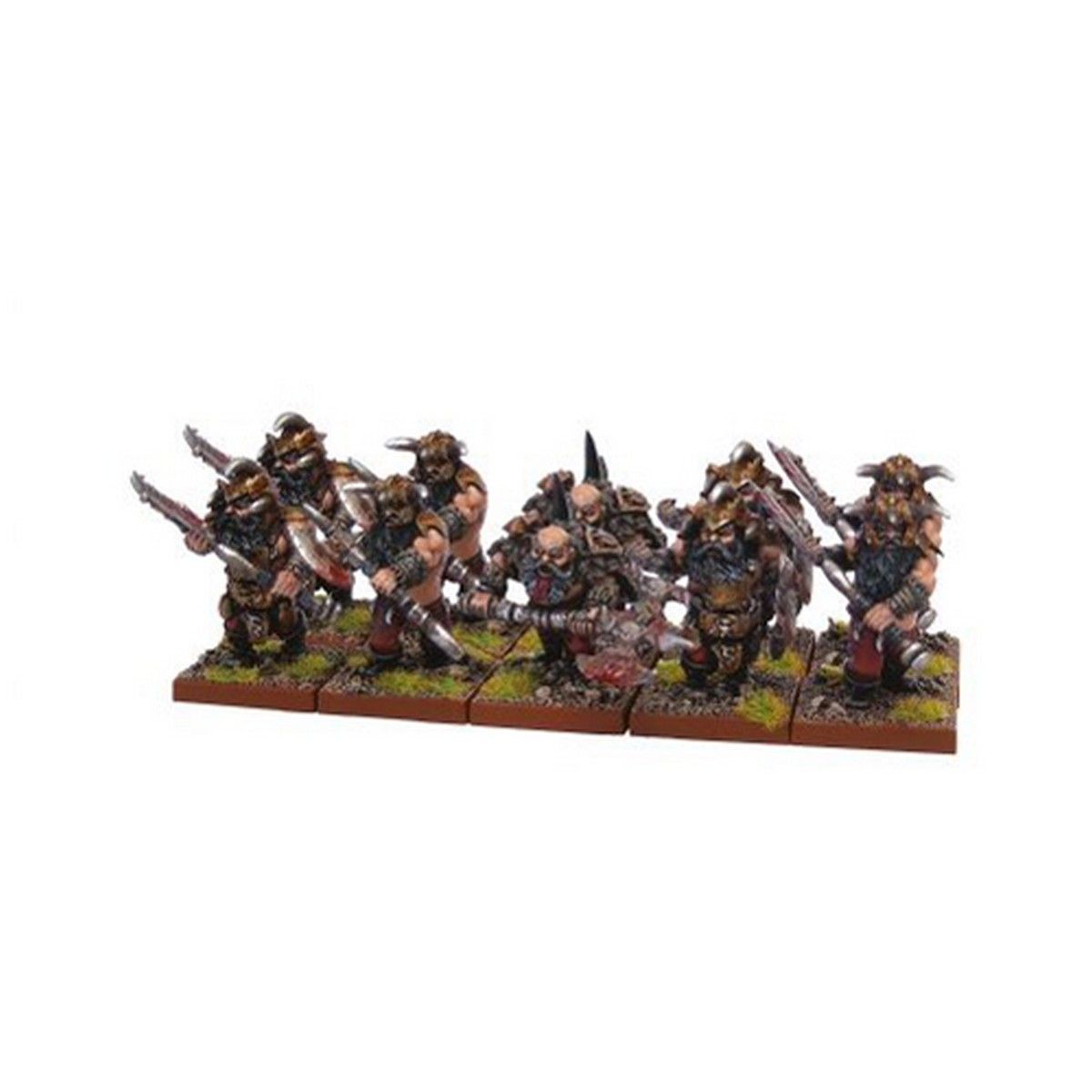 Kings of War: Abyssal Dwarf Berserker Troop