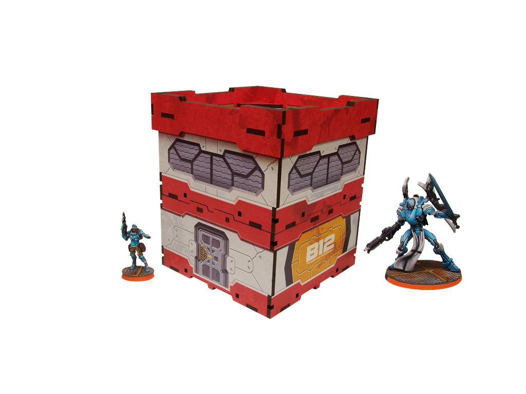 District 5 Guardhouse Prepainted - Red