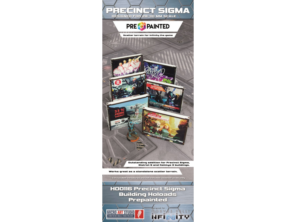Precinct Sigma Building Holoads Prepainted
