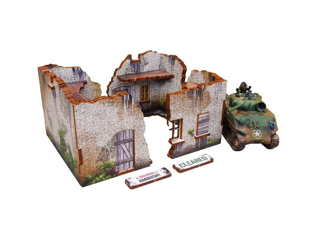 WW2 Normandy Achtung Panzer Ruins 1