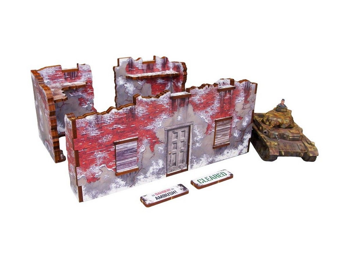 WW2 Normandy Achtung Panzer Winter Ruins 1