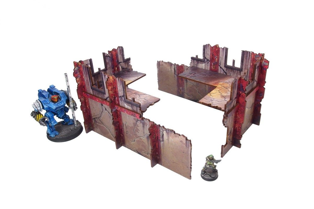 Imperial Walls Low Red