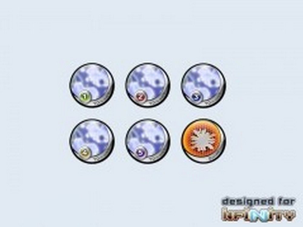 Infinity Tokens Camo Blue