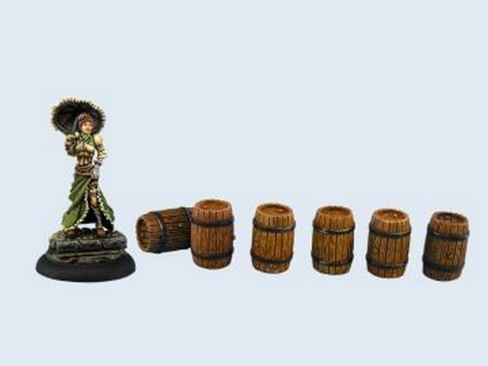 Small Wooden Barrels
