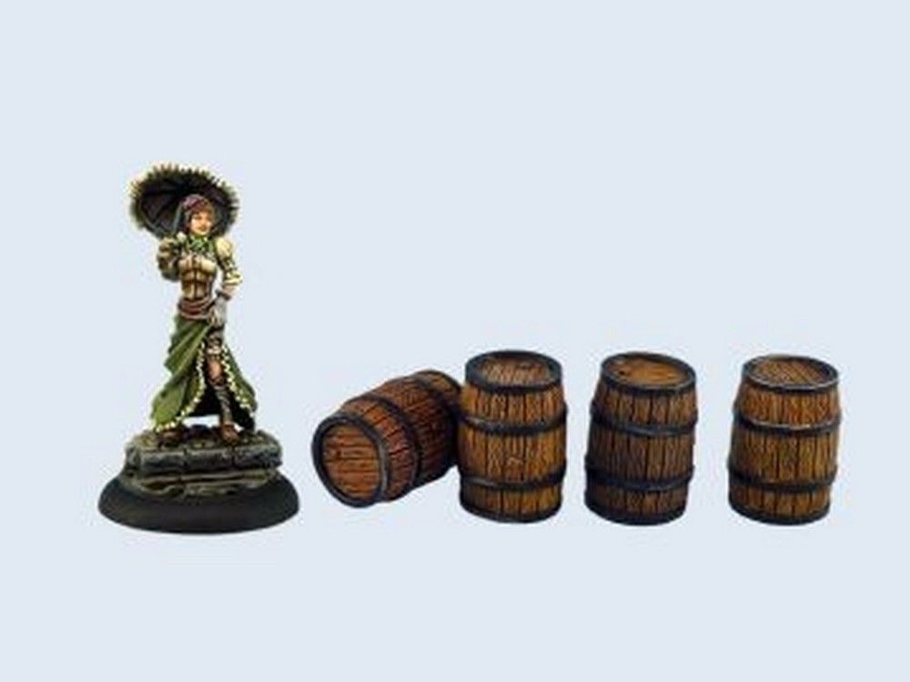 Medium Wooden Barrels