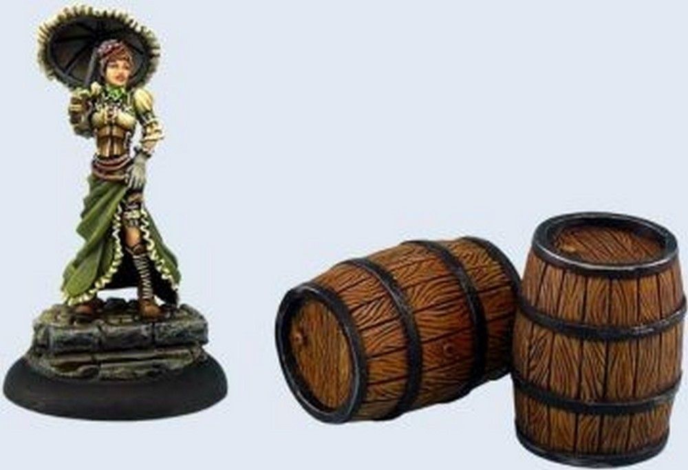 Large Wooden Barrels