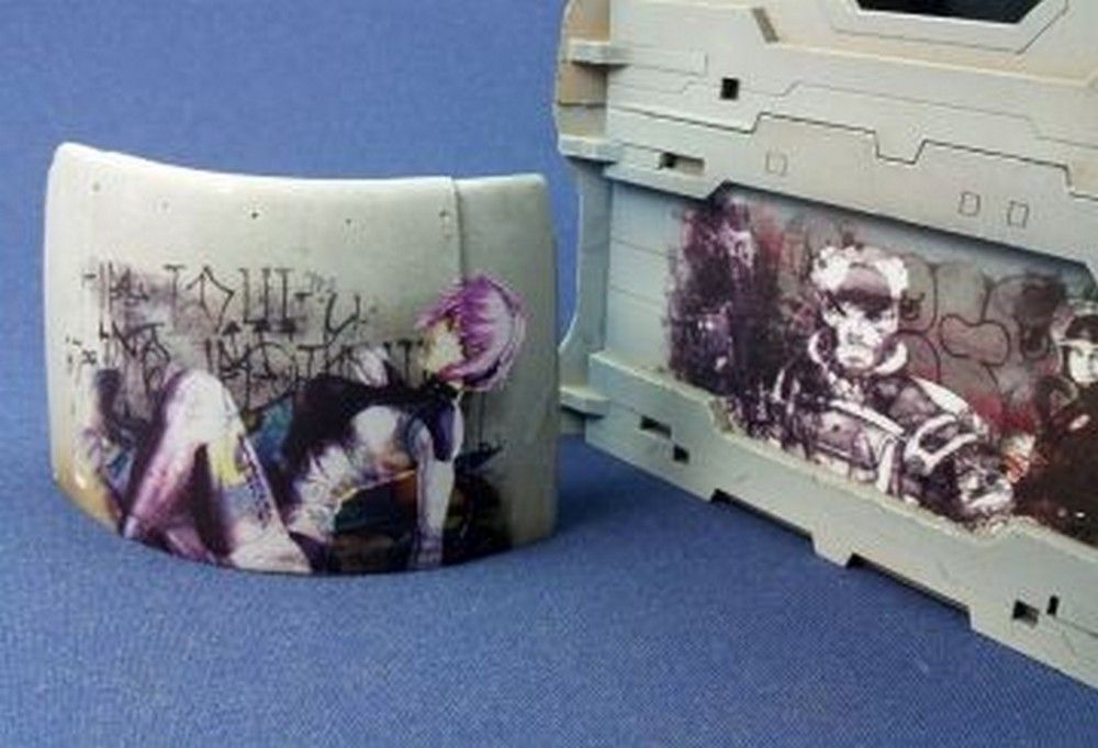 Sci Fi Graffiti Transfers